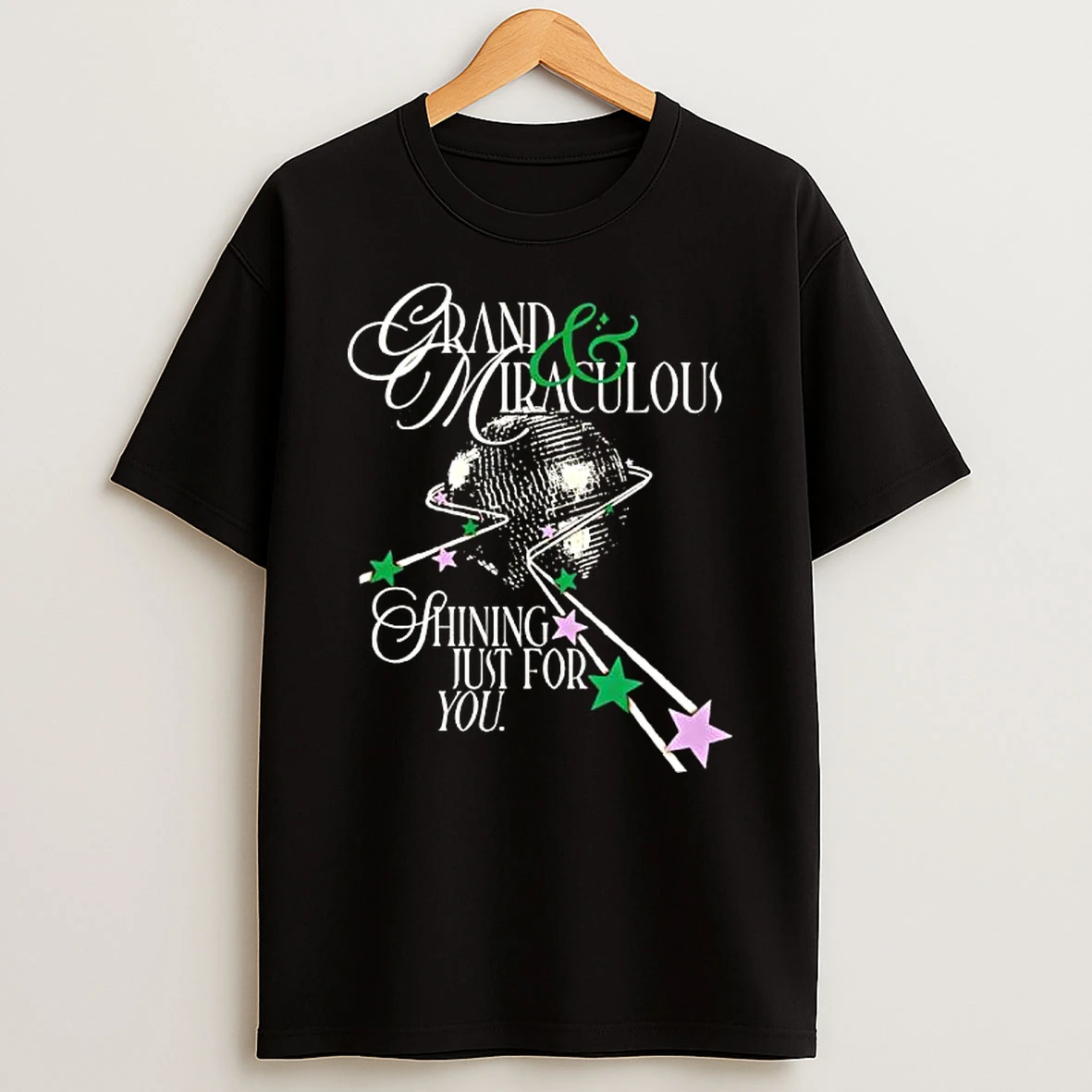 Grand Mirrorball Shining Just For You Graphic T Shirt