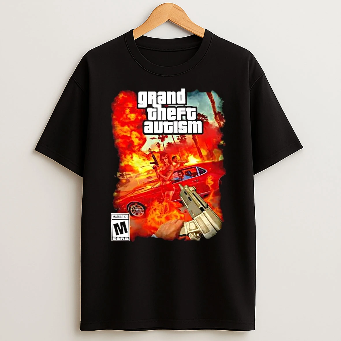 Grand Theft Autism Grand Theft Auto T Shirt