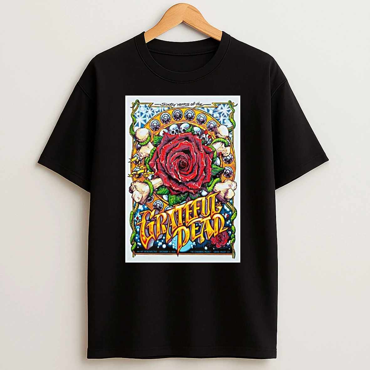 Grateful Dead At The Chambers Project In Grass Valley Ca On Dec 6 2025 T Shirt