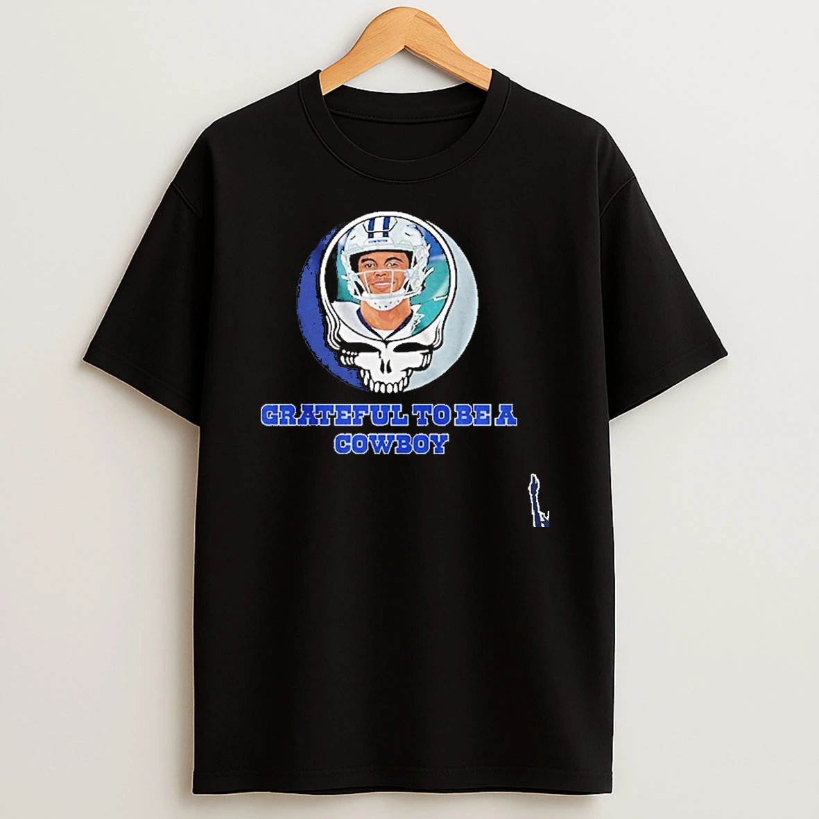 Grateful Dead Cowboys Dak Prescott Grateful To Be A Cowboy T Shirt