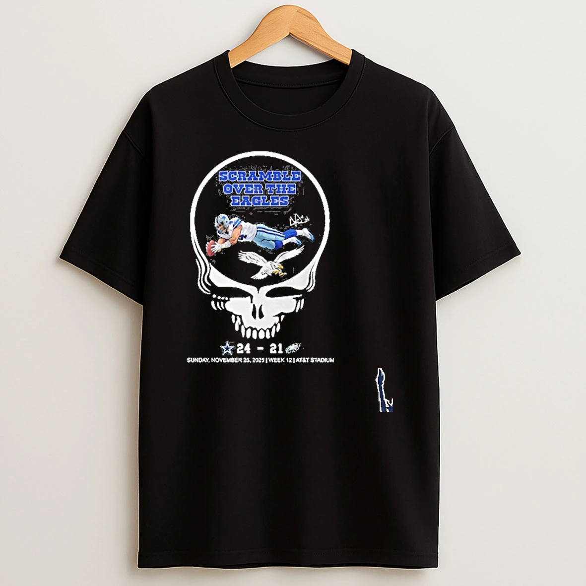 Grateful Dead Cowboys Scramble Over The Eagles Beat Eagles T Shirt