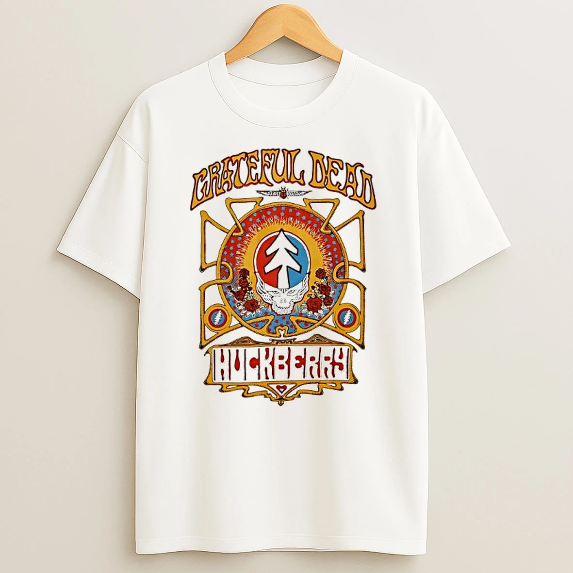 Grateful Dead Huckberry Steal Your Face Graphic T Shirt