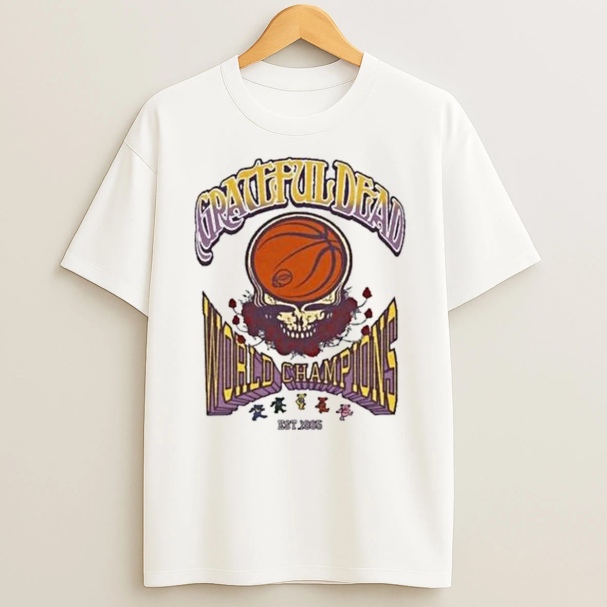 Grateful Dead World Champions Est 1965 T Shirt