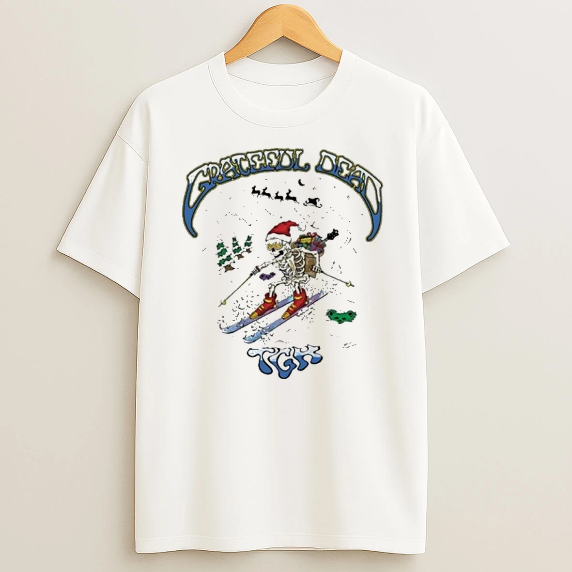 Grateful Dead X Peter Forsythe North Pole Powder Run 2025 T Shirt