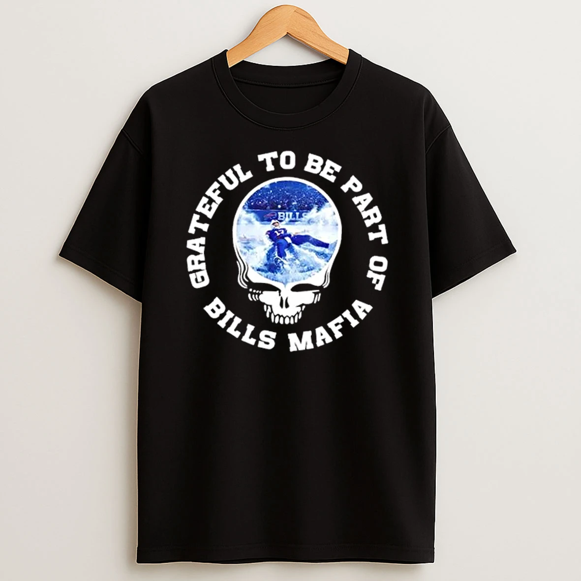 Grateful To Be Part Of Bills Mafia Joshua Patrick Allen Buffalo Bills Hey Ey Ey Ey T Shirt