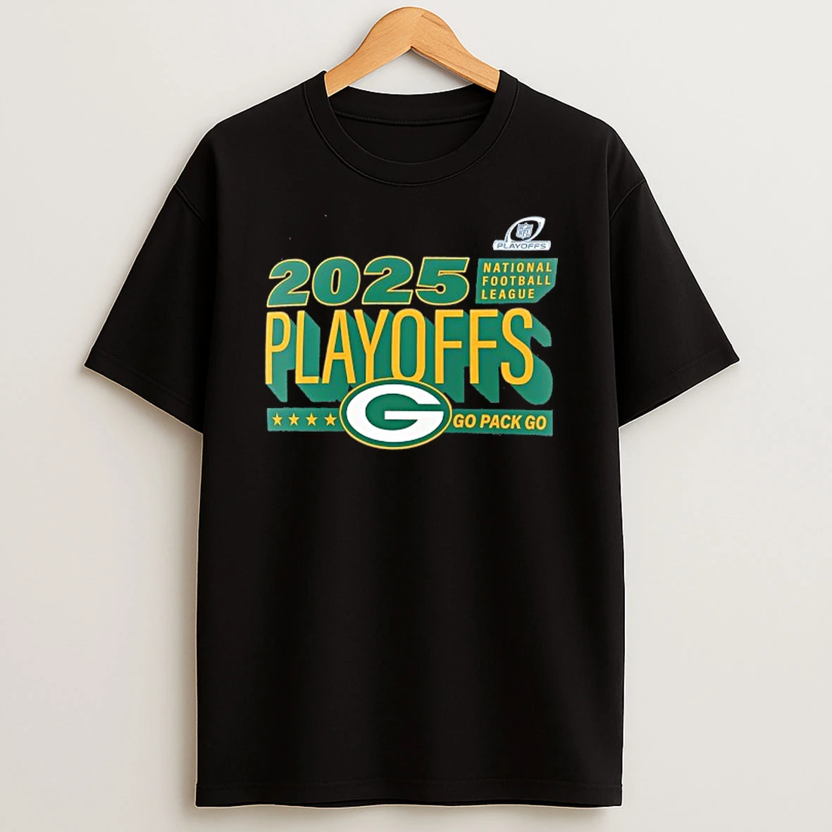 Green Bay Packers 2025 National Football League Playoffs T Shirt