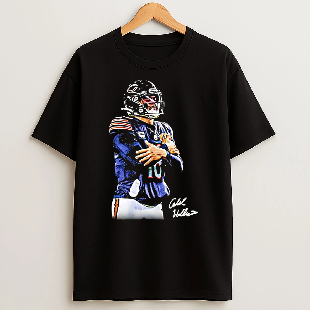 Green Bay Packers Caleb Williams Cols Signature Graphic T Shirt