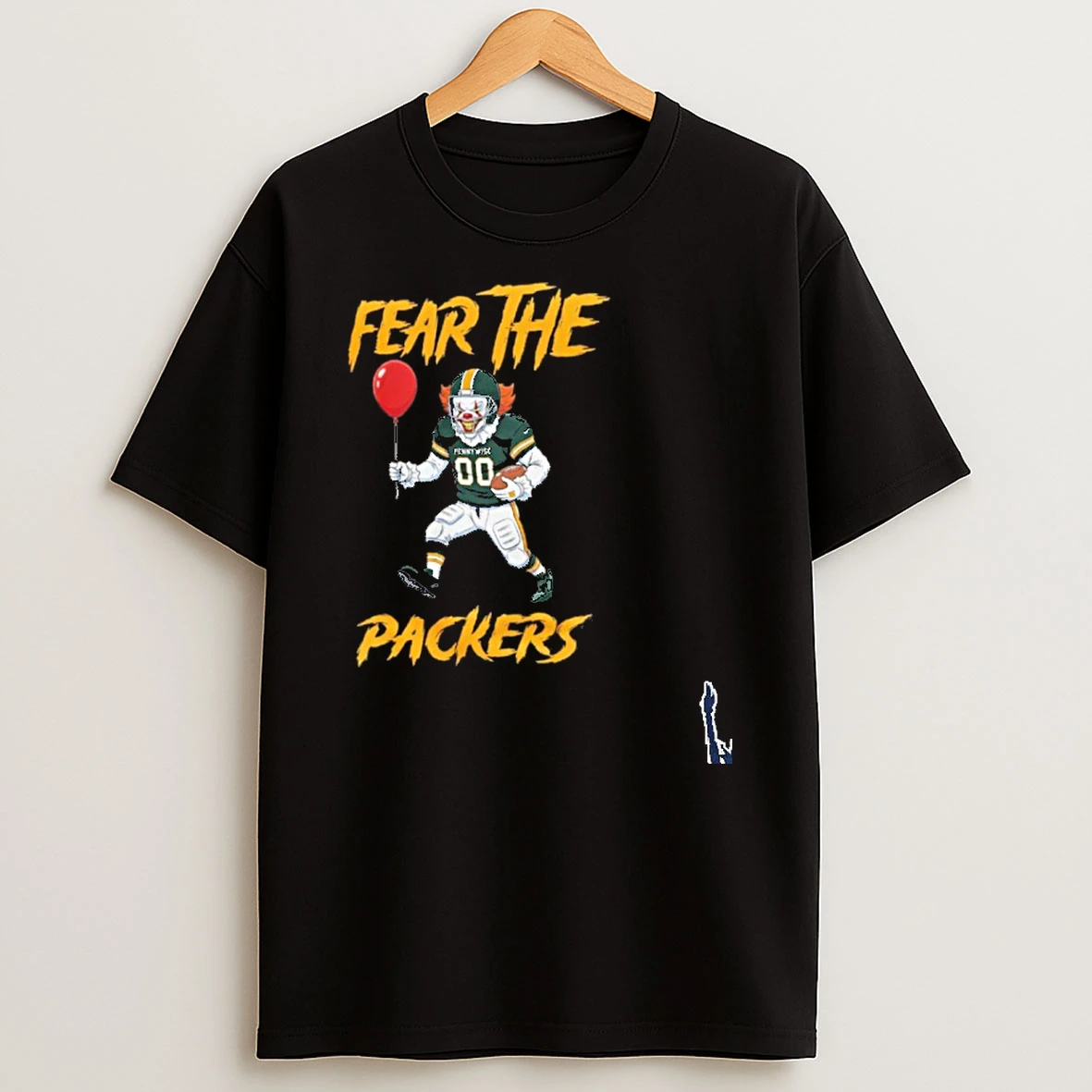 Green Bay Packers Logo Fear The Pennywise T Shirt