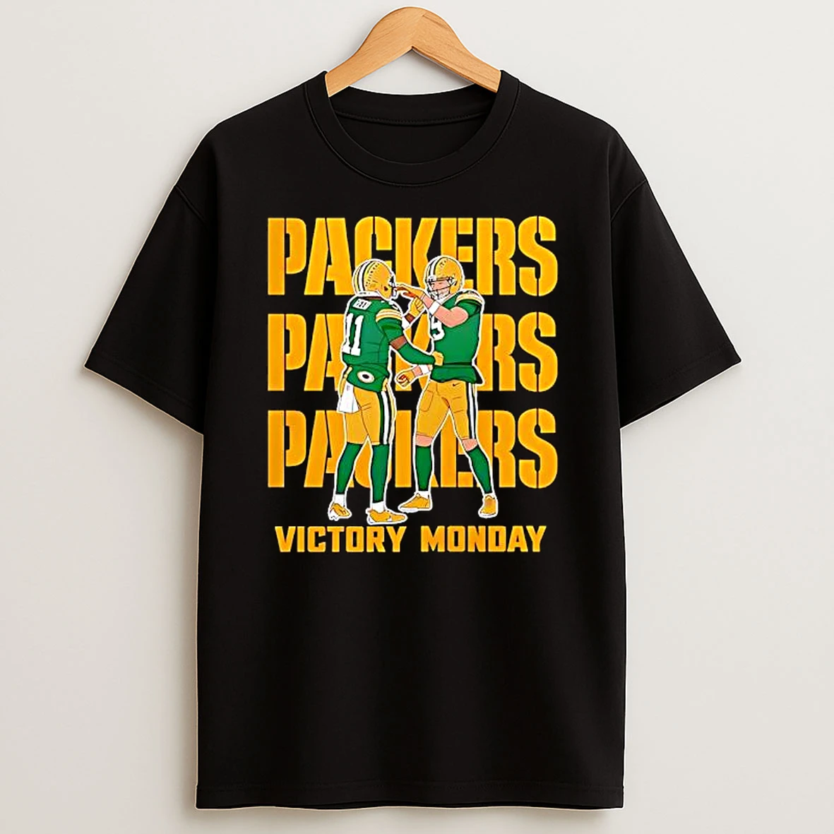 Green Bay Packers Victory Monday Repeat T Shirt