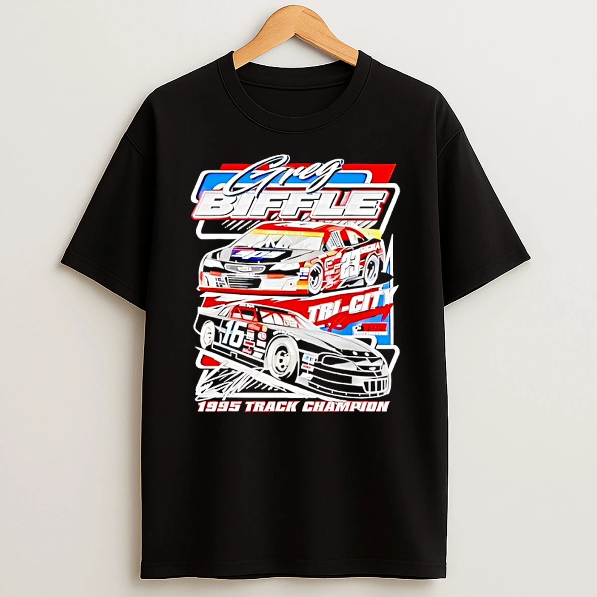 Greg Biffle 16 1995 Track Champion Car T Shirt