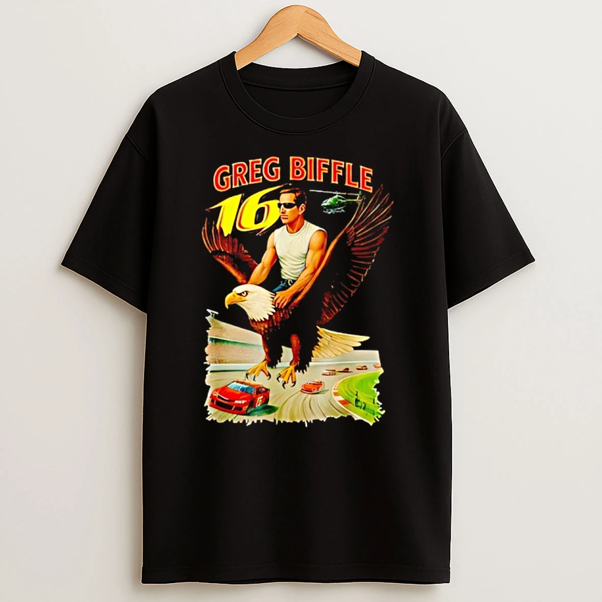 Greg Biffle 16 Eagle Man Graphic T Shirt