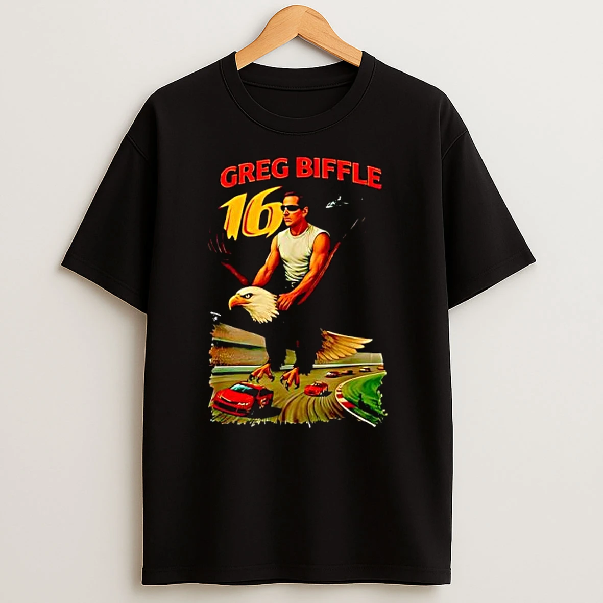 Greg Biffle 16 Eagles F1 Graphic T Shirt