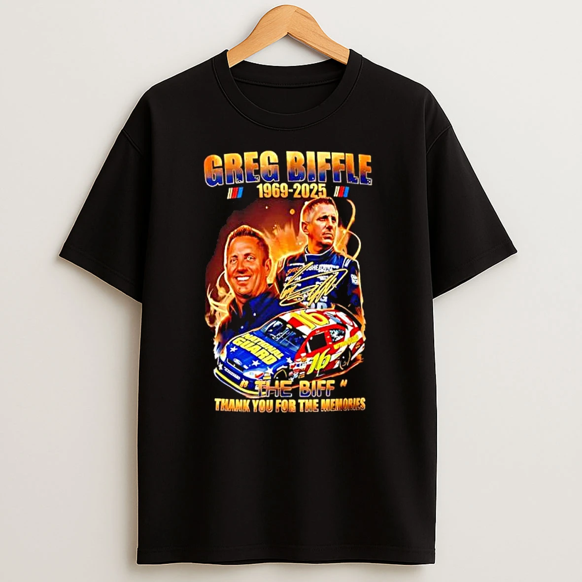 Greg Biffle Thank You For The Memmories T Shirt