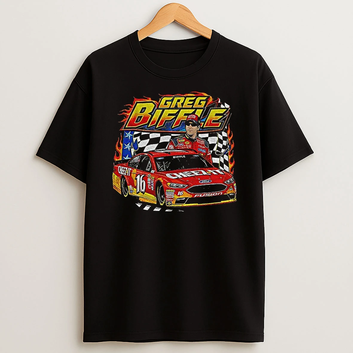 Greg Biffle Vintage 90s Nascar T Shirt