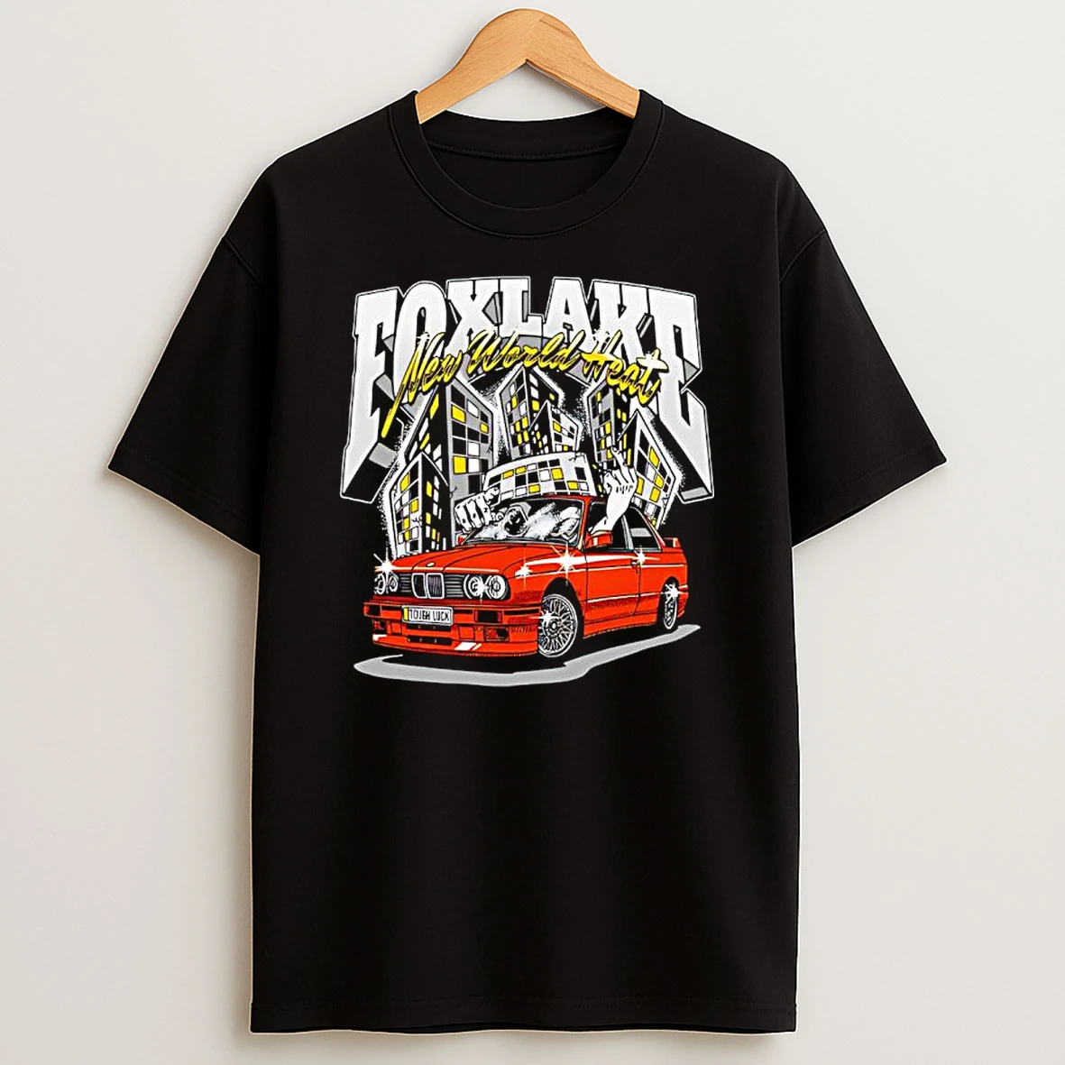 Grim Cruiser Foxlake Tough Luck New World Heat T Shirt