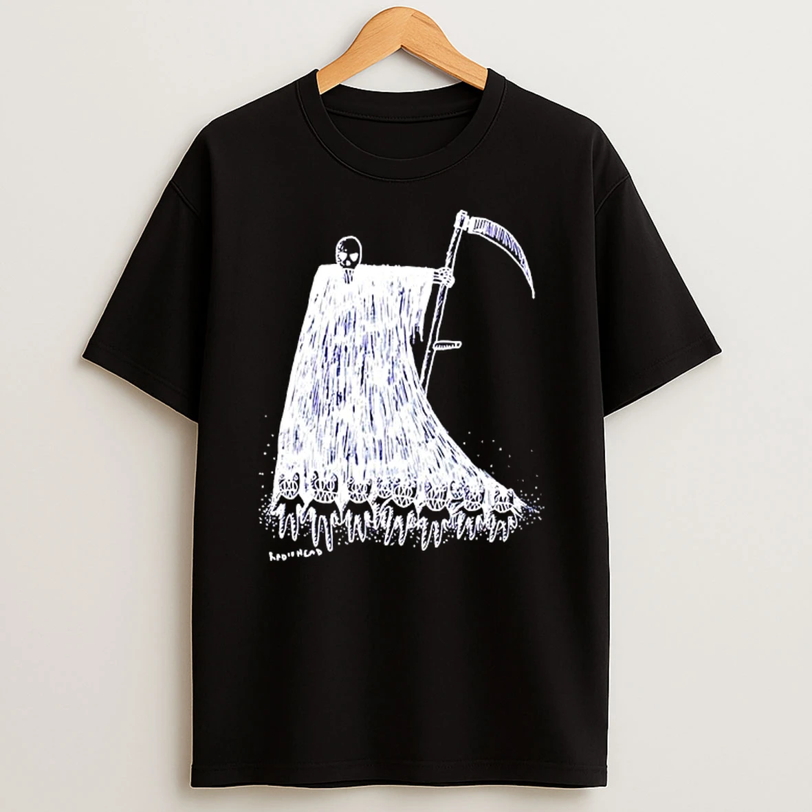 Grim Reaper Graphic T Shirt