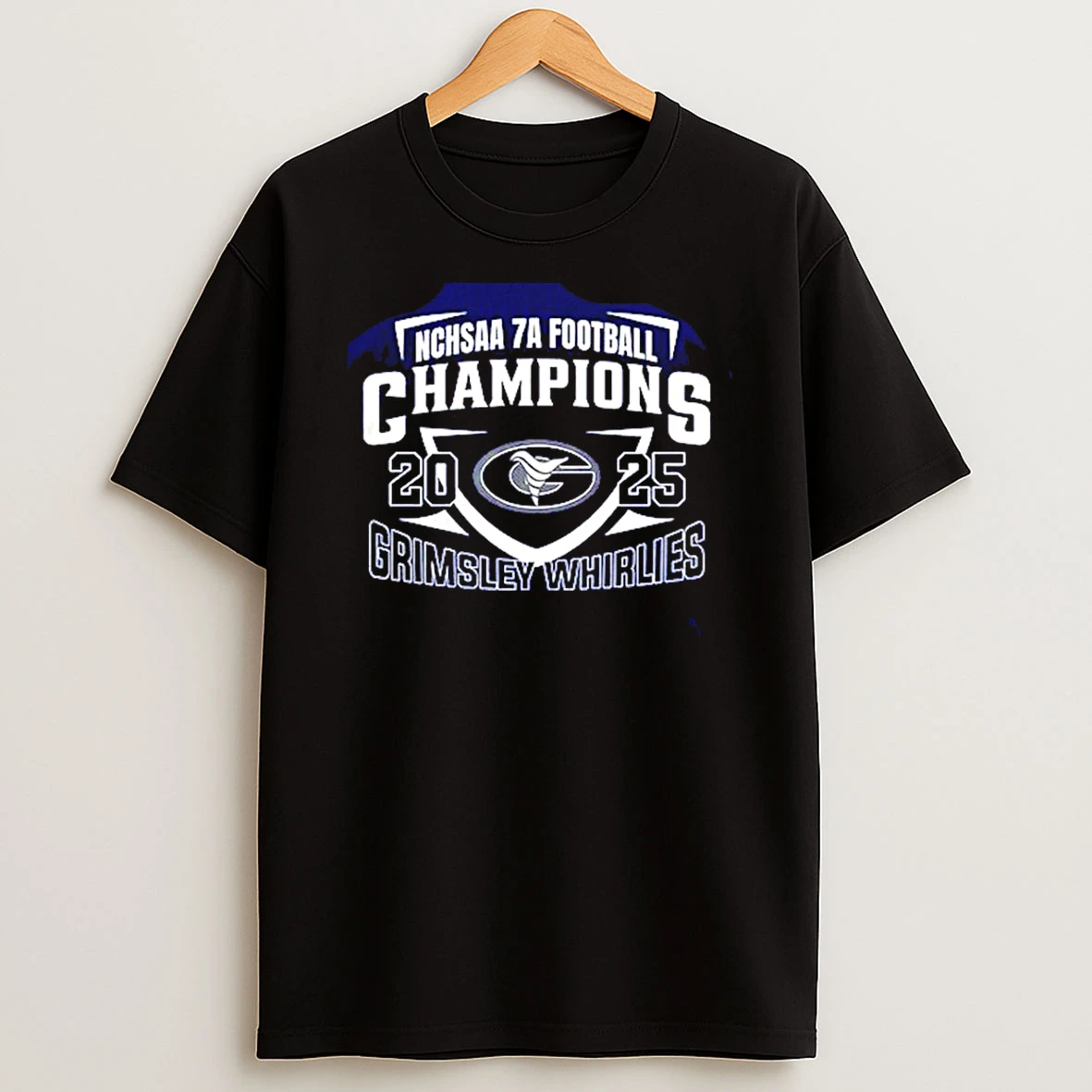 Grimsley Whirlies 2025 7a State Champions Logo T Shirt