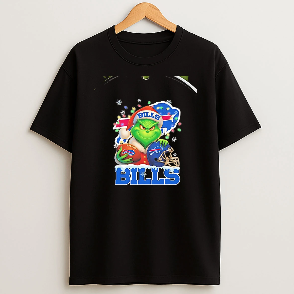 Grinch Buffalo Bills Christmas Light Chriast T Shirt