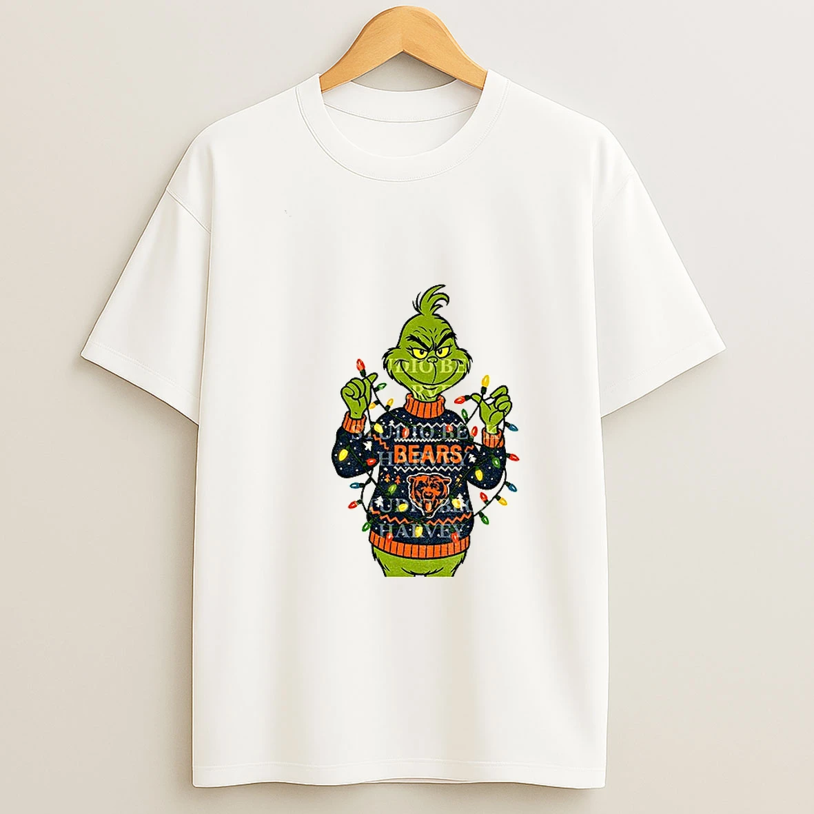 Grinch Chicago Bears Grinchmas Christmas In Chicago T Shirt