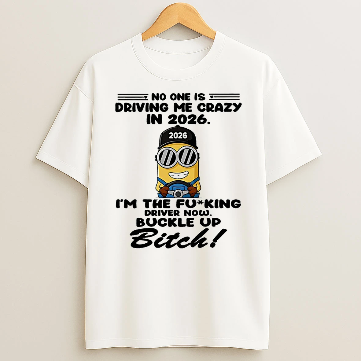 Grinch Im The Fcking Driver Now Buckle Up Bitch Circle T Shirt