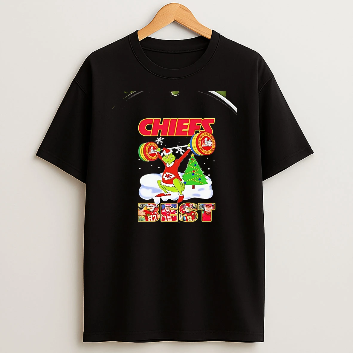 Grinch Kansas City Chiefs Best Super Bowl Lix Christmas Chriast T Shirt