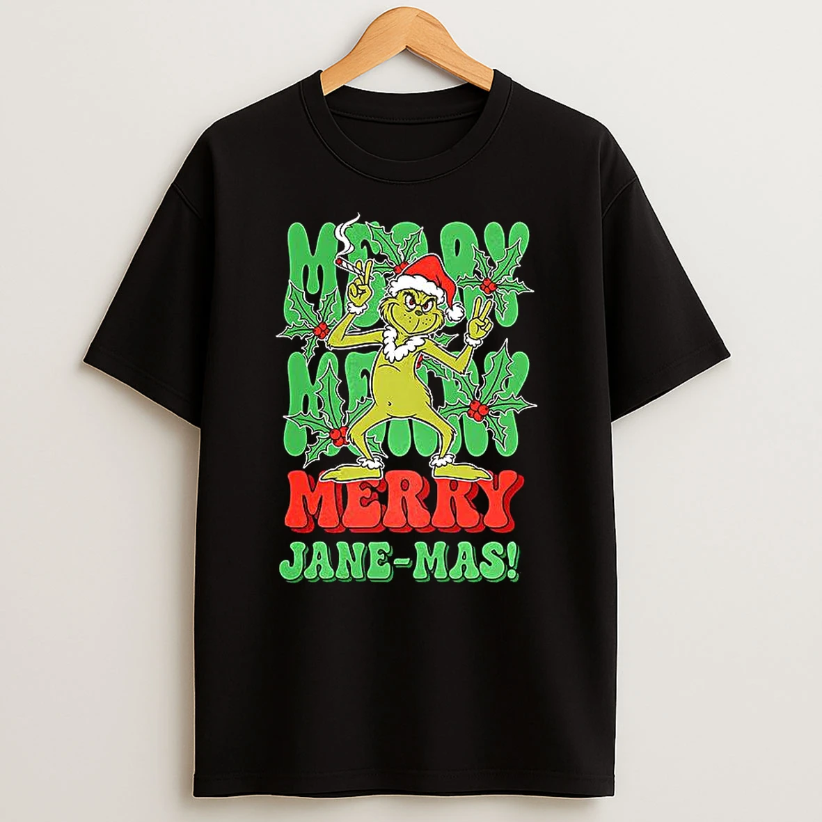 Grinch Merry Jane Mas Christmas T Shirt