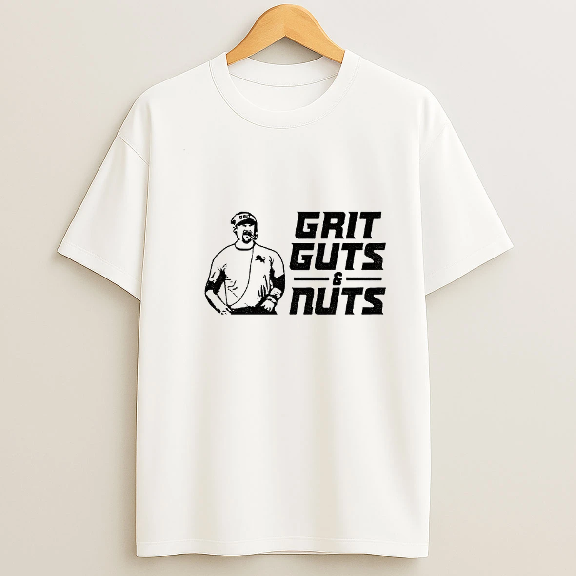 Grit Guts And Nuts Dan Campbell Detroit Lions Nfl Football Vintage T Shirt
