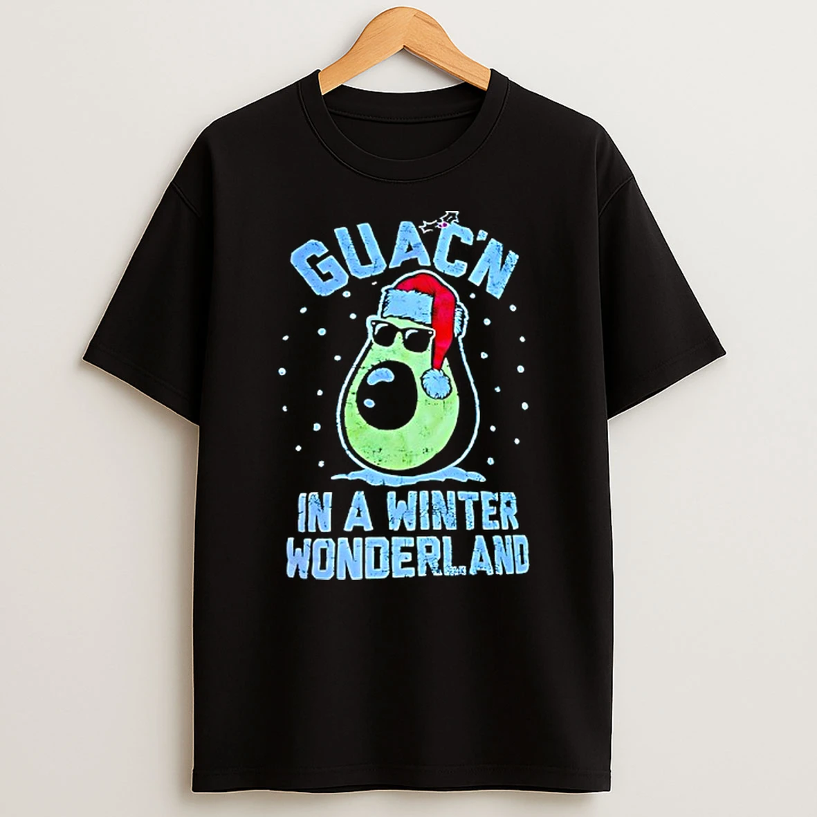 Guacn In A Winter Wonderland Vocado Christmas T Shirt