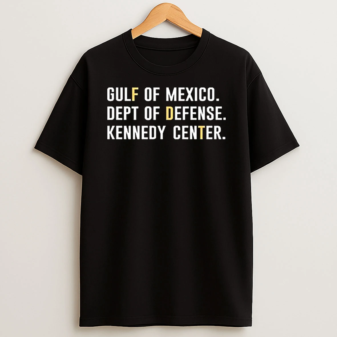 Gulf Of Mexico Dept Of Defense Kennedy Center T Shirt