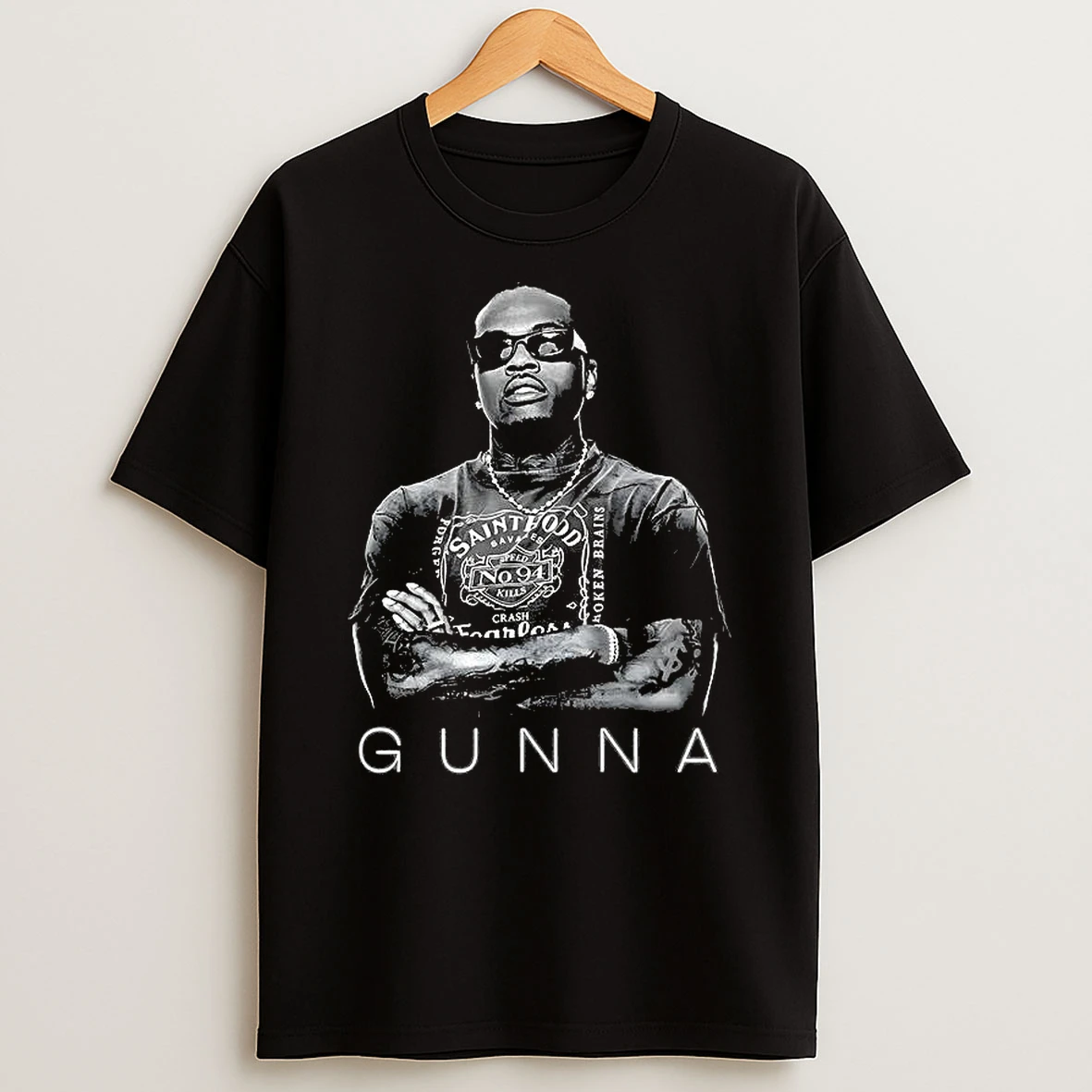 Gunna Gang Portrait Music Lover T Shirt