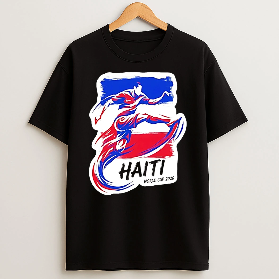 Haiti World Cup 2026 Football Player T Shirt