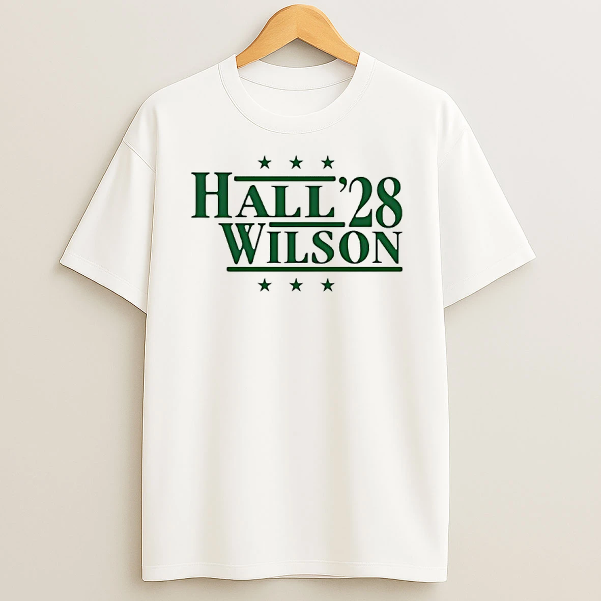 Hall And Wilson 28 New York Football T Shirt