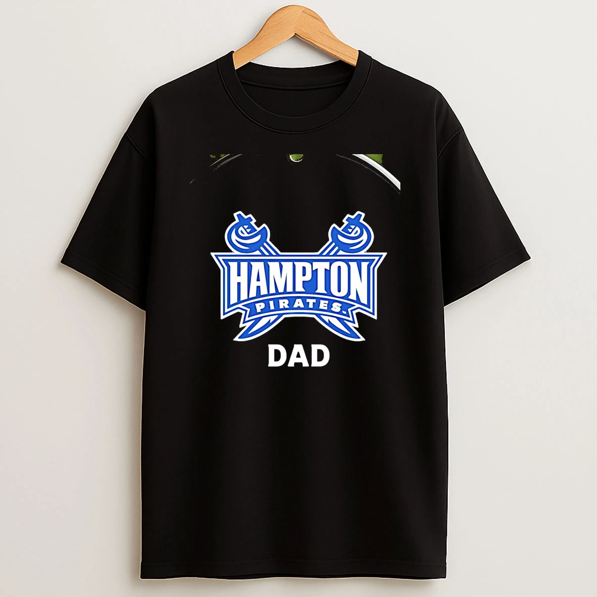 Hampton Pirates Dad Chriast T Shirt