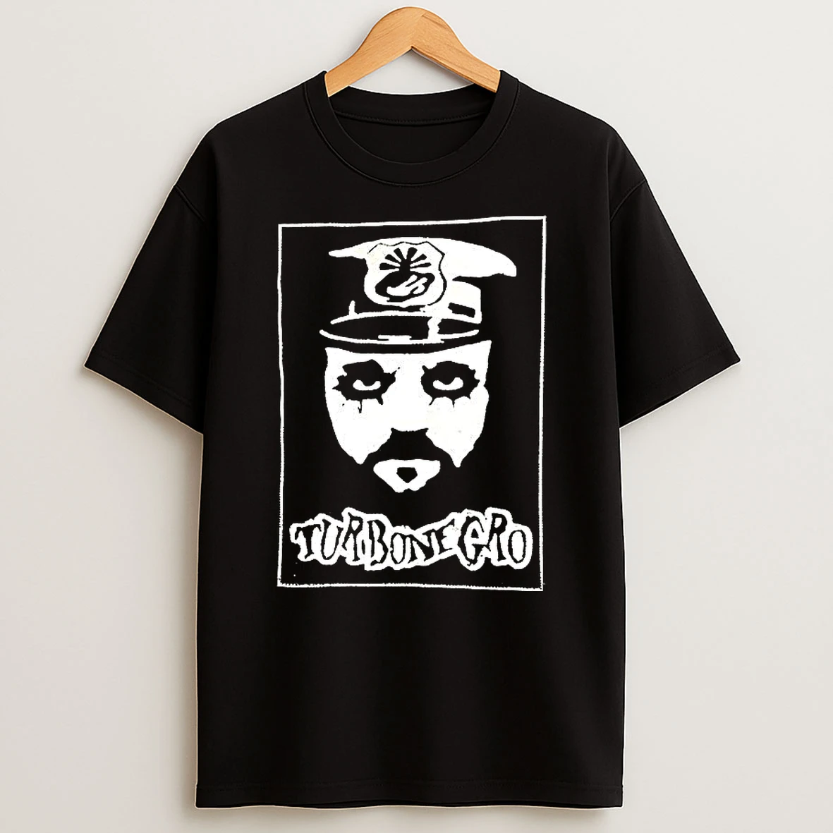 Hank Von Punk Rock Portrait T Shirt