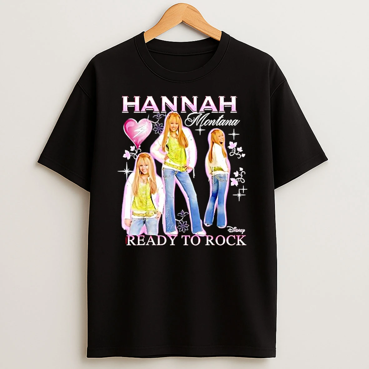 Hannah Montana Ready To Rock Disney Graphic T Shirt