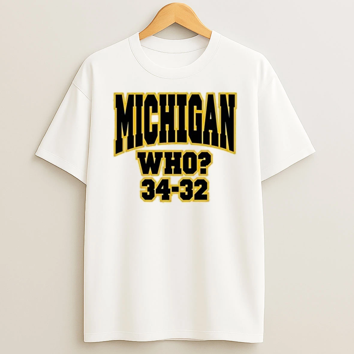 Hannah Montoya Michigan Who 34 32 T Shirt