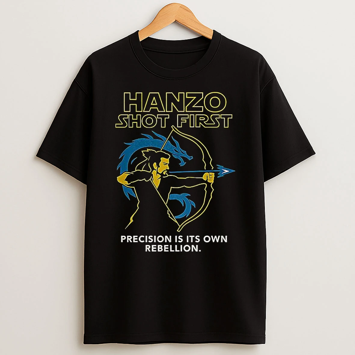 Hanzo Shot First Precision Is Its Own Rebellion T Shirt