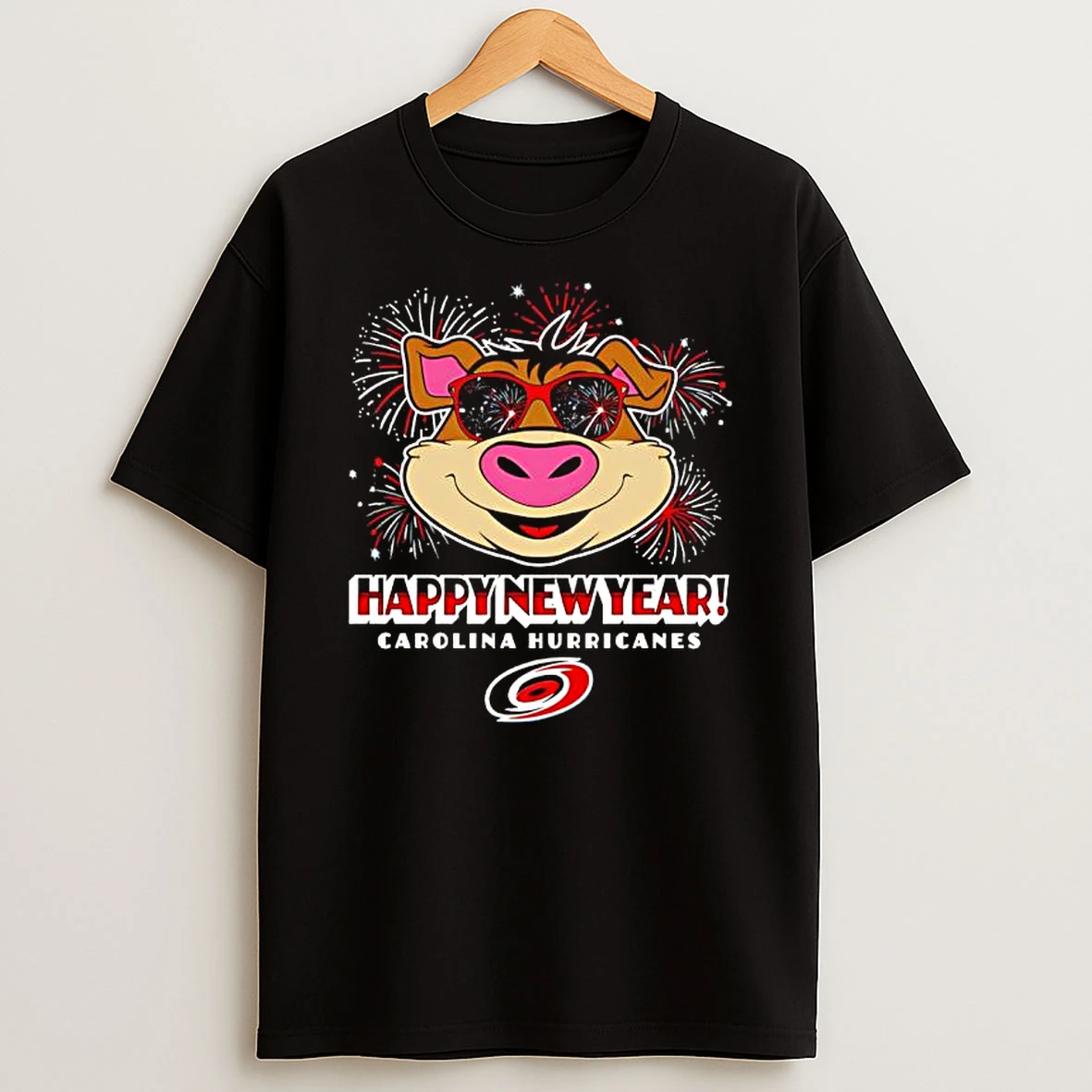 Happy New Year Carolina Hurricanes T Shirt
