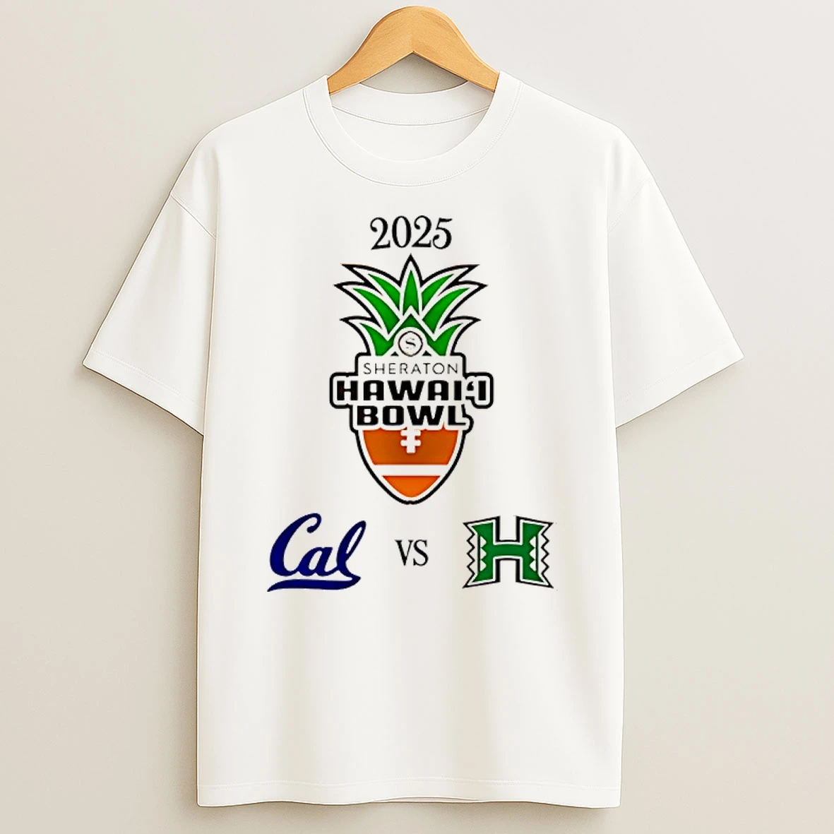 Hawaii Bowl 2025 California Vs Hawaii T Shirt