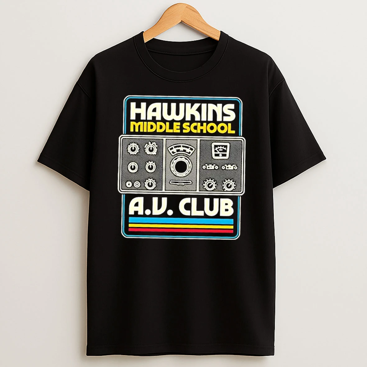 Hawkins Middle School Av Club T Shirt