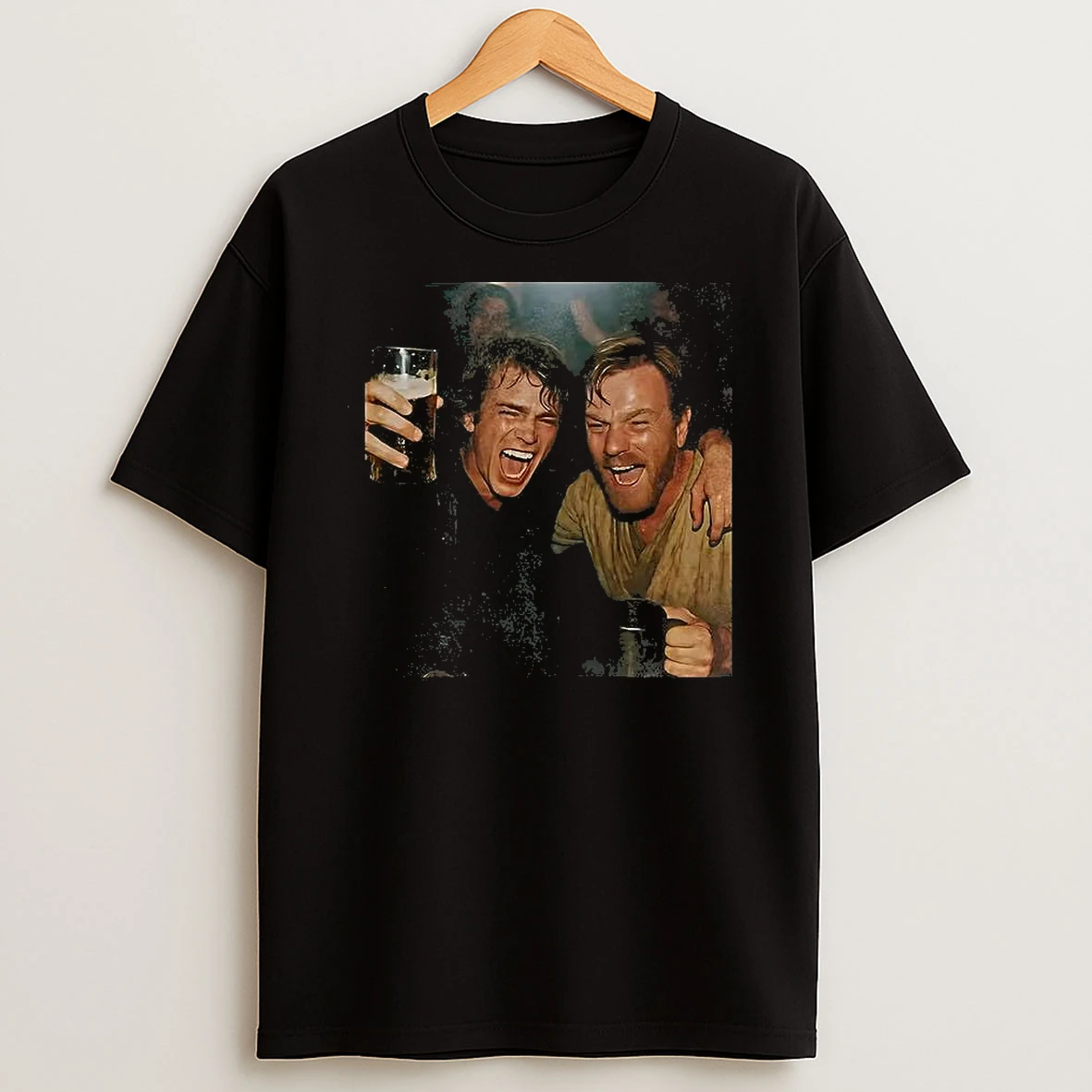 Hayden Christensen And Ewan Mcgregor Star Wars Party T Shirt