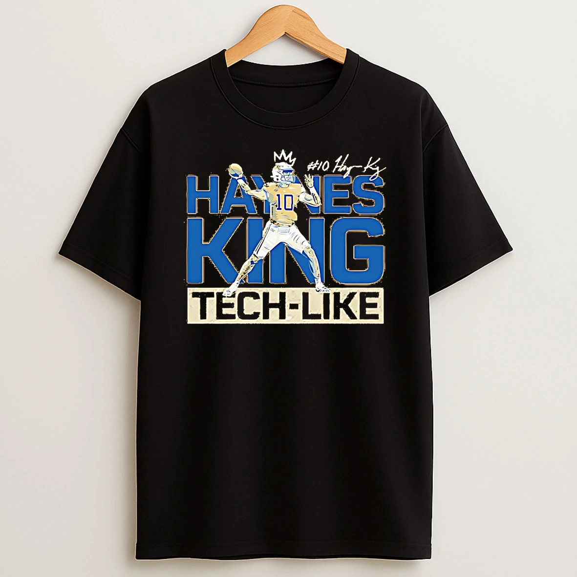 Haynes King Tech Like Georgia Tech Yellow Jackets T Shirt