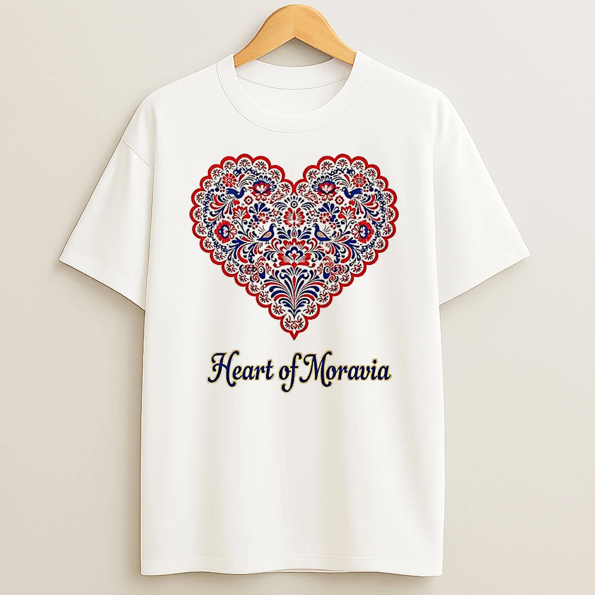 Heart Of Moravian T Shirt