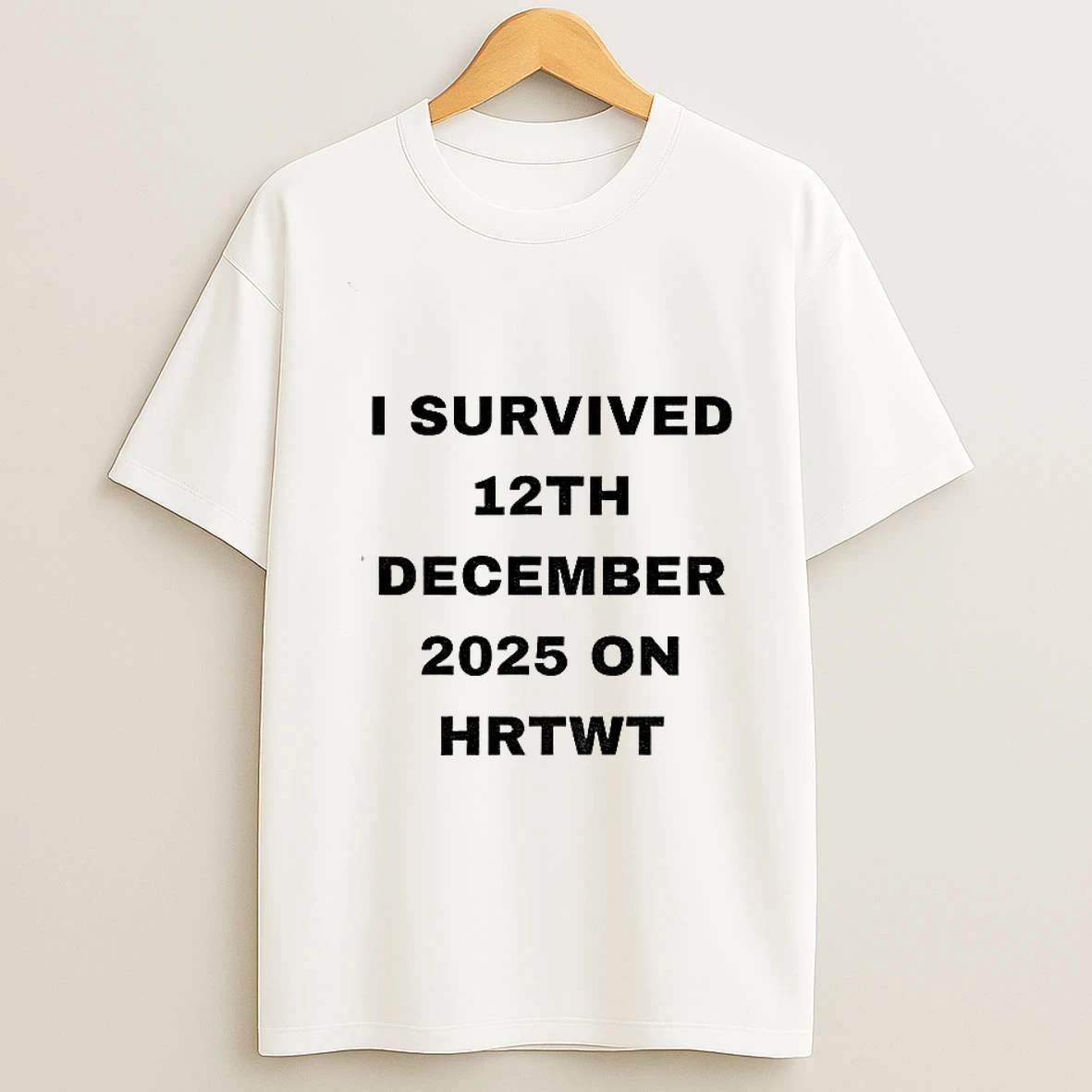 Heated Rivalry I Survived 12th December 2026 On Hrtwt T Shirt