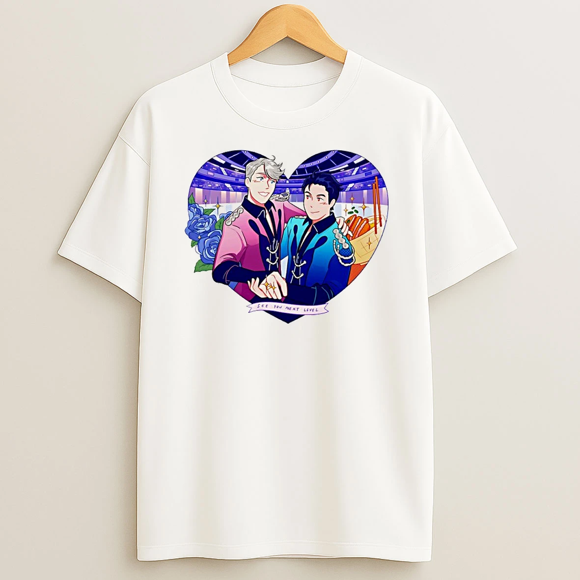Heated Rivalry Ilya Rozanov Shane Hollander See You Next Level Circle T Shirt