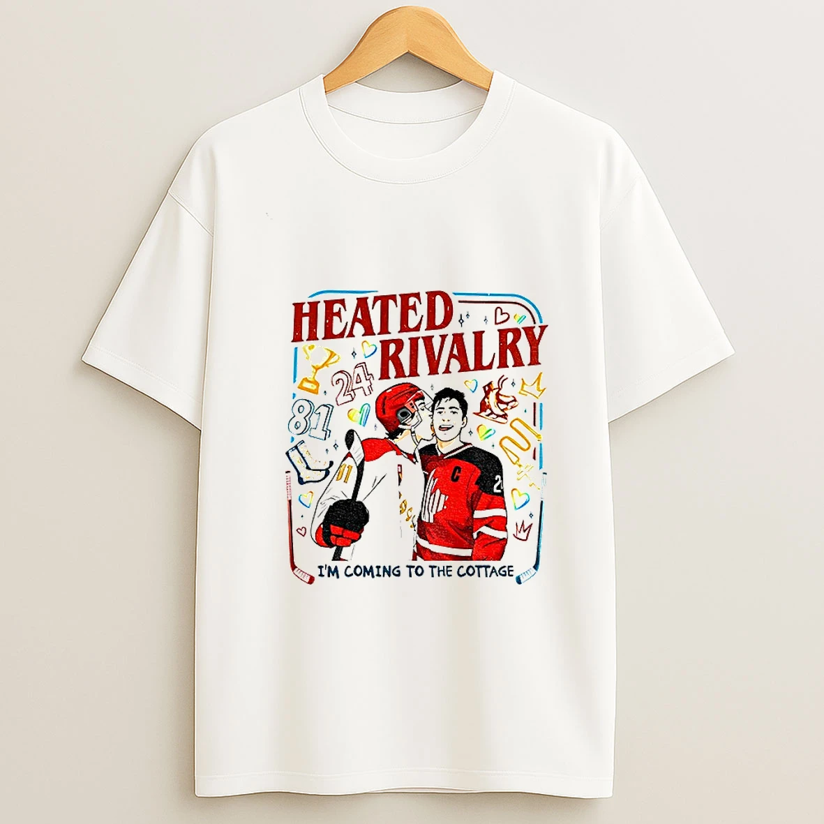 Heated Rivalry Im Coming To The Cottage 81 24 T Shirt
