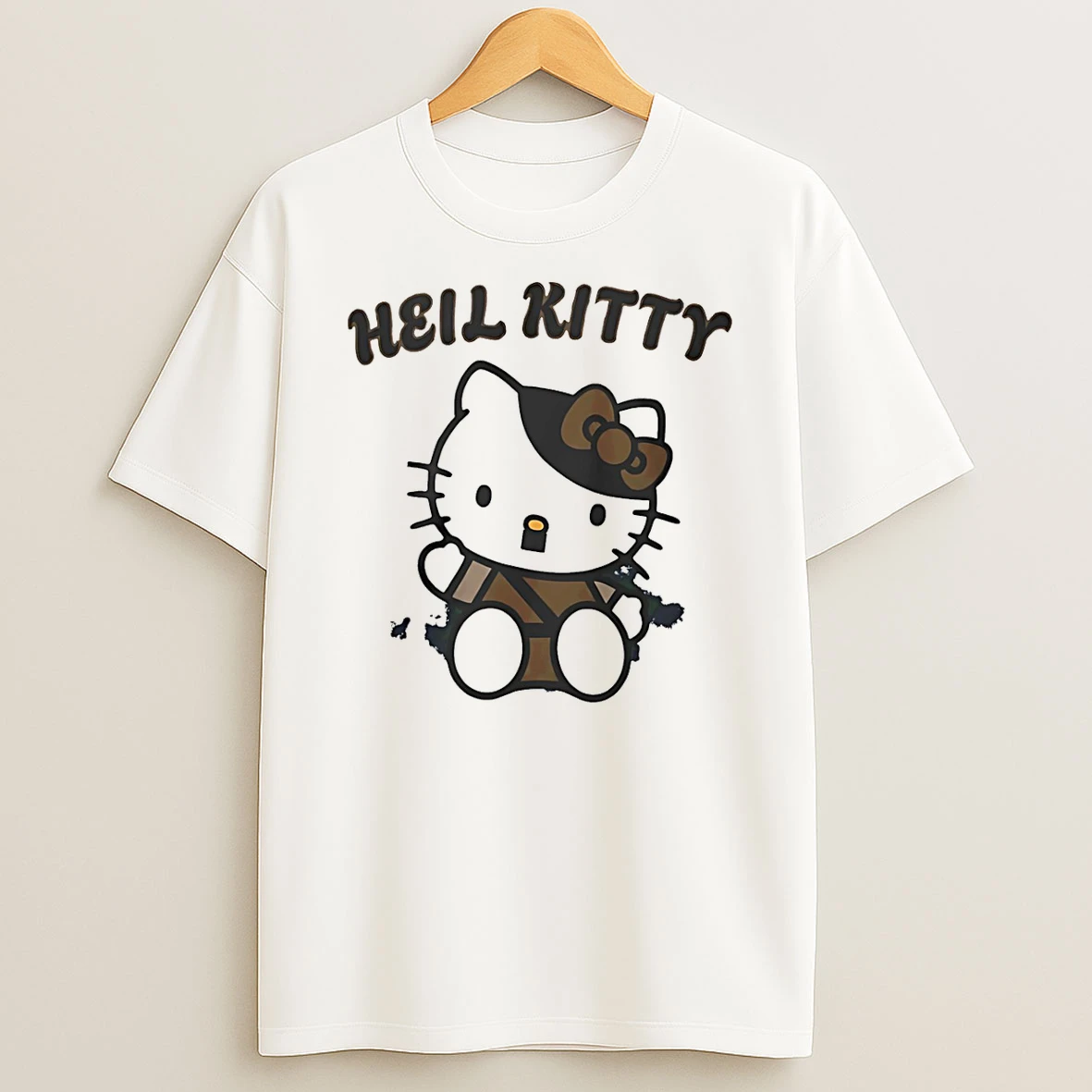Heil Kitty Hitler Hello Kitty T Shirt