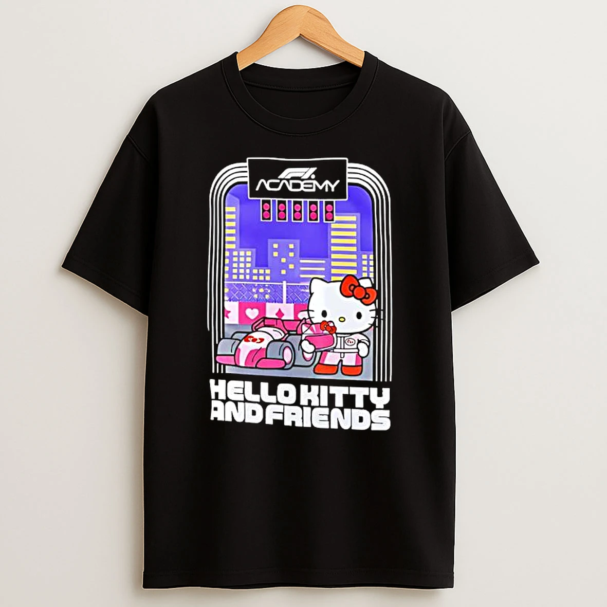 Hello Kitty And Friends X F1 Academy Graphic T Shirt