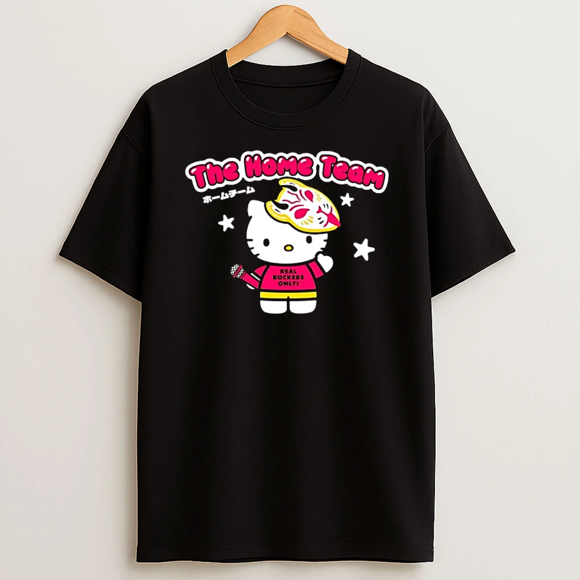 Hello Kitty The Home Team Mask T Shirt