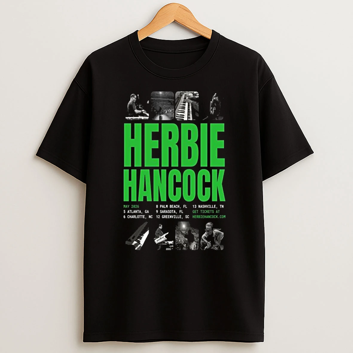 Herbie Hancock May Tour 2026 T Shirt